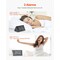 Digital Alarm Clock Wooden Desk Clock with Dual Alarm USB Port Night Light